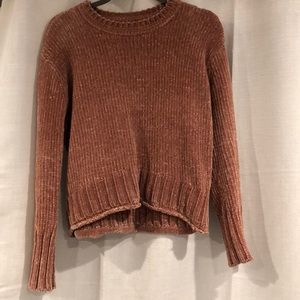 Light Pink Fuzzy Sweater